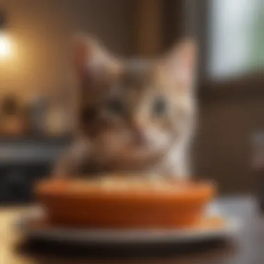 Healthy Treat Options for Kittens Nutritional treats for kittens in a bowl