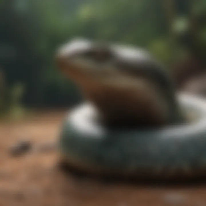 A beginner-friendly snake species displayed calmly