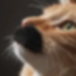 A close-up view of a slicker brush designed for removing cat hair