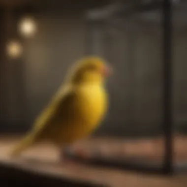 Canary Cage Accessories An array of accessories enhancing the comfort and stimulation for canaries.