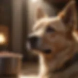 Selection of premium dog food brands