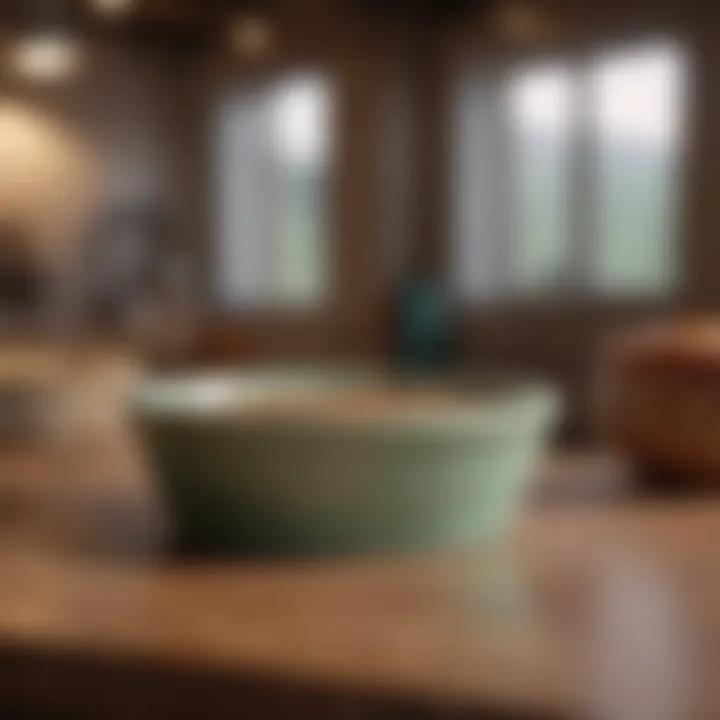 Eco-friendly dog bowl made from sustainable materials