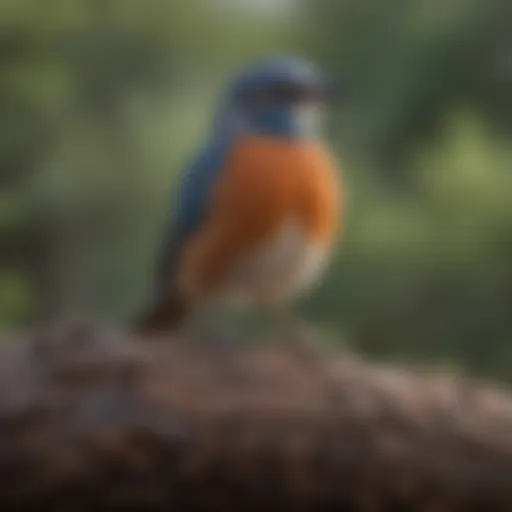 A diverse range of birds perched on a tree in the Texas Hill Country