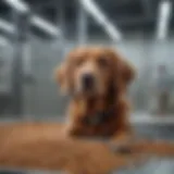 View of Blue Diamond Dog Food manufacturing facility