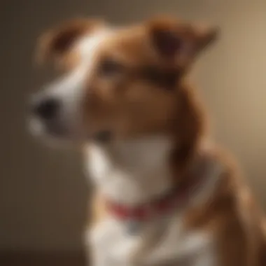 A charming dog named Estrella with a star-shaped collar