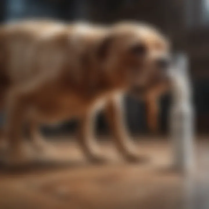 A comparison chart of chewy flea spray versus traditional flea control methods