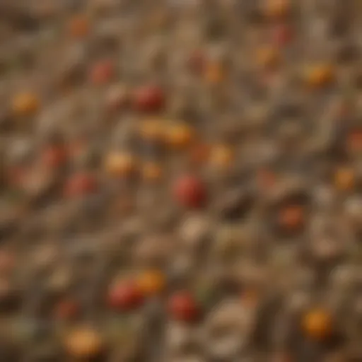 Close-up view of chewy Oxbow rabbit food showcasing its texture and ingredients