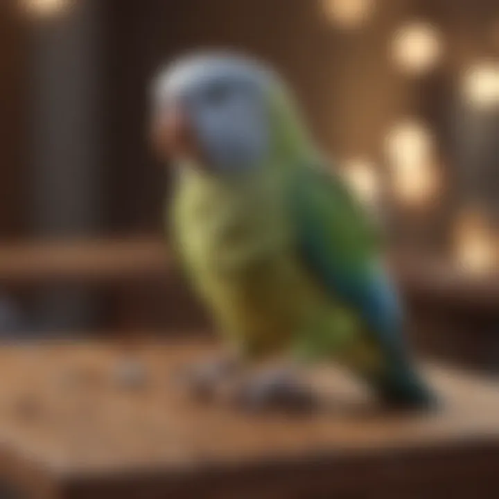 Interactive puzzle toy for birds
