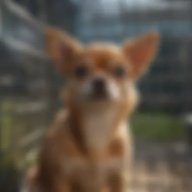 Safety features in a dog crate