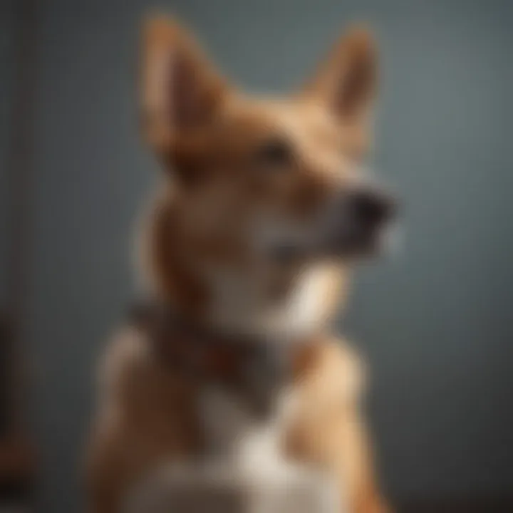 Various leather dog collars showcasing different styles and colors