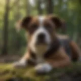 High-tech security camera monitoring a dog