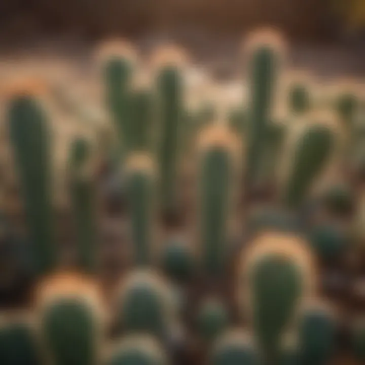 Propagation methods demonstrated with spring cactus cuttings