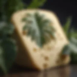 A thriving cheese plant showcasing its iconic leaf perforations