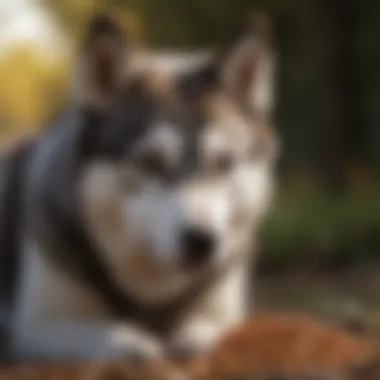 Key ingredients in dog food for Huskies