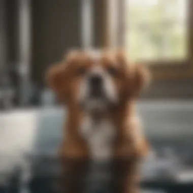 Efficient dog bathing equipment showcasing advanced technology