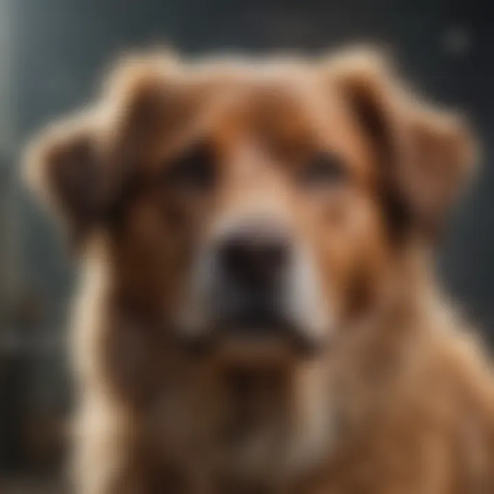 Various dog grooming brushes and combs for effective bathing