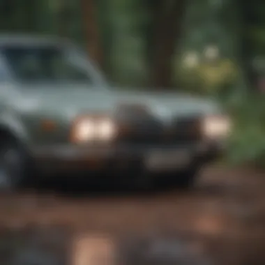 Effective Bug Bomb Placement in Vehicles Bug bomb canister placed inside a car for pest control