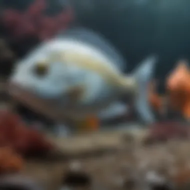 Diversity of Saltwater Fish Species Different species of saltwater fish swimming together