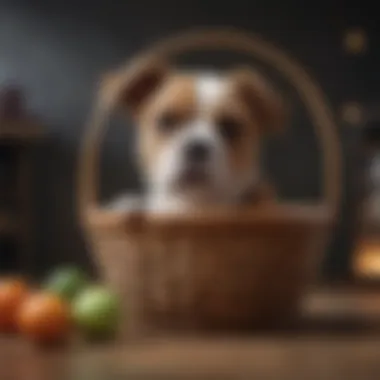 Innovative features of modern dog toy baskets