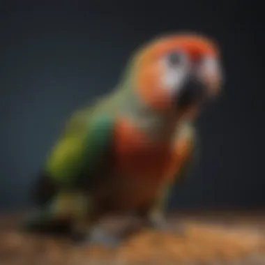 Variety of Bird Pellet Brands Different brands of bird pellets suitable for conures
