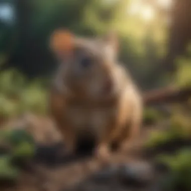 Diverse Rodent Species of Ohio An illustration of various rodent species found in Ohio.