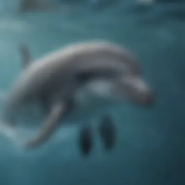 Hydrodynamic Structure of Dolphins Dolphin streamlined body showcasing hydrodynamic features