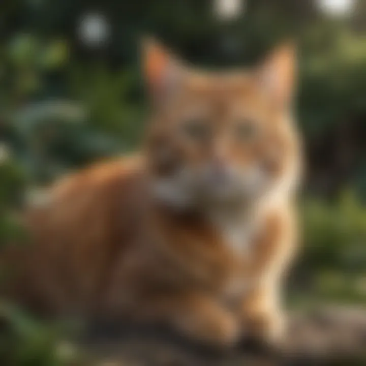 Community gathering to discuss cat deterrent strategies