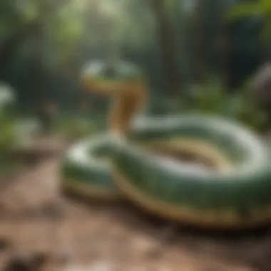 A safe outdoor environment free of snakes