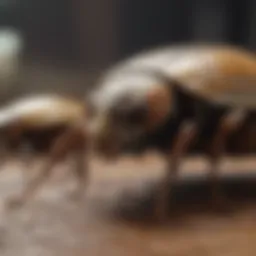 Effective bug bomb application for pest control in a home environment