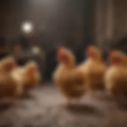 Diverse chicken breeds for egg production