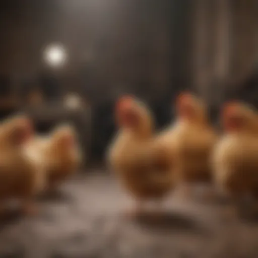 Diverse chicken breeds for egg production