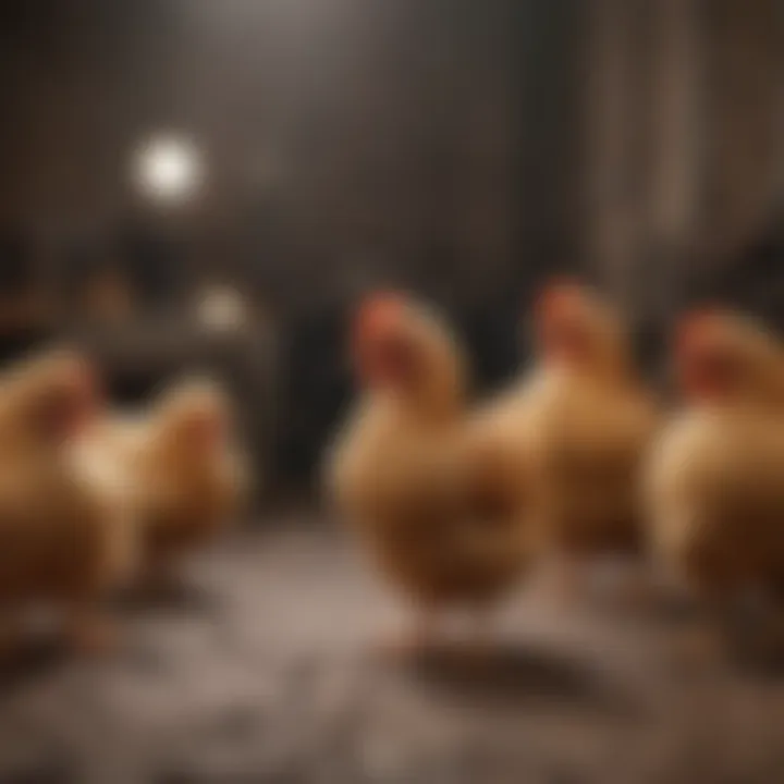 Diverse chicken breeds for egg production