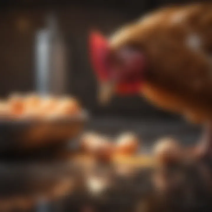 Nutritional feed for chickens