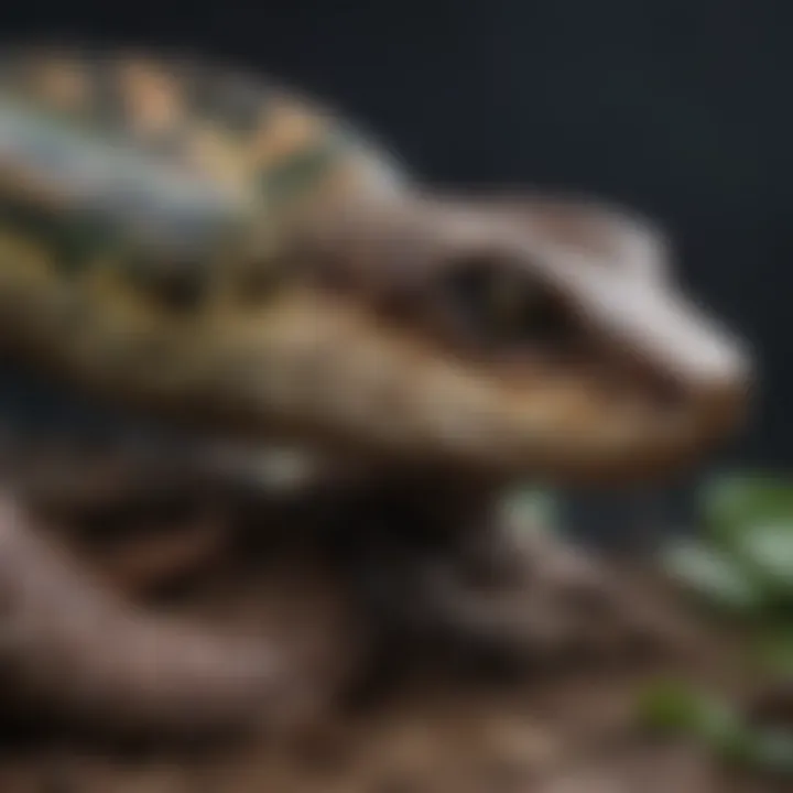 Essential equipment for snake care including tank, heating, and substrate
