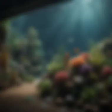 Diverse Marine Habitats at the MS Aquarium A stunning view of the MS Aquarium showcasing its diverse marine habitats