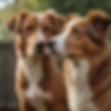 An illustration depicting the care and training practices for North Carolina breeds.