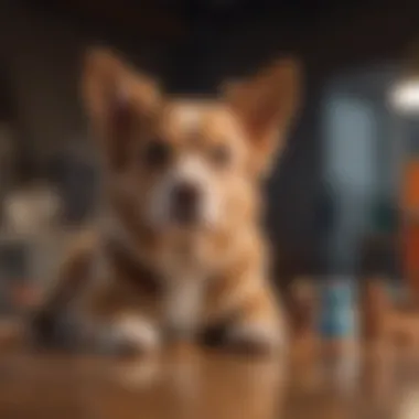 Pet Enjoying PureBites A happy pet enjoying PureBites treats, reflecting customer satisfaction.