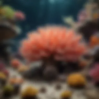 Vibrant Coral Reef Ecosystem Vibrant coral reef ecosystem showcasing diverse marine life