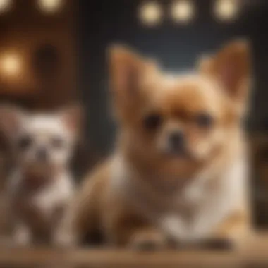 Diversity Among Small Dog Breeds Group of small dogs showcasing their diversity