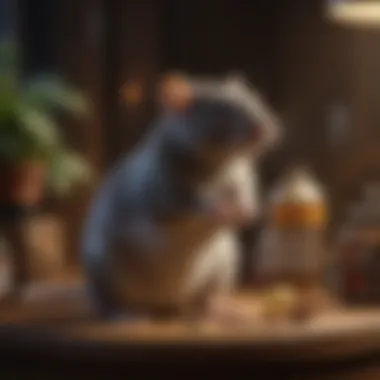 Natural Scents That Repel Rats A variety of natural repellents on a wooden table