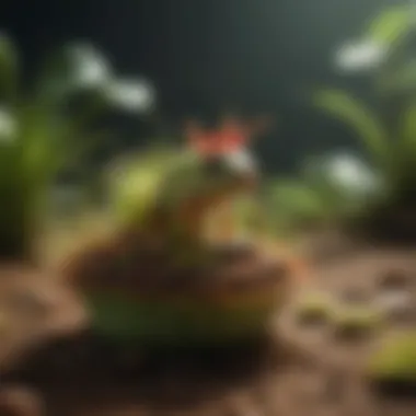 Venus Flytrap in Its Natural Habitat Natural habitat of the Venus Flytrap in the wild