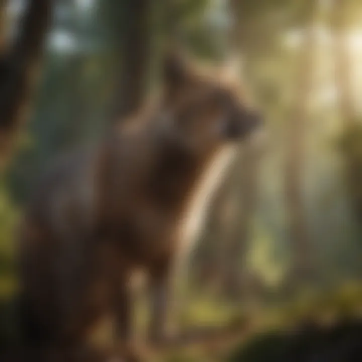 An infographic depicting the principles of wildlife conservation