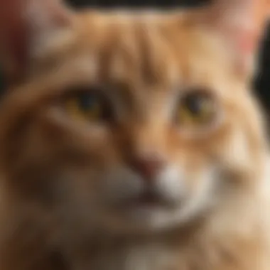 Identifying Flea Infestations in Cats Signs of a flea infestation on a cat's fur