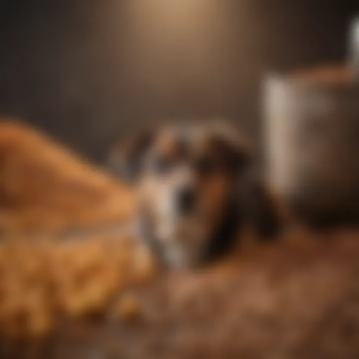 Variety of soft dog food options displayed