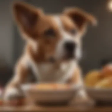 Benefits of Hills Diet for Canine Health A happy and active dog enjoying its meal, representing the benefits of Hills diet