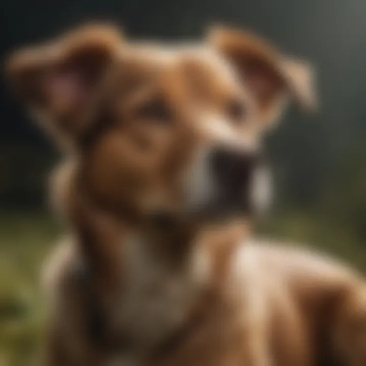 Post-removal care for a dog with a focus on cleaning the area