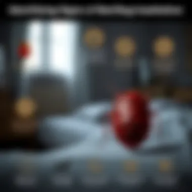Identifying Signs of Bed Bug Infestation Infographic on signs of bed bug infestation