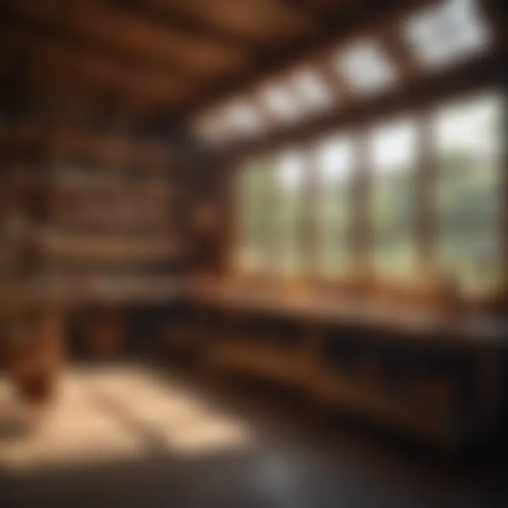 Interior layout of the Jumbo Fontana Chicken Coop highlighting optimal space utilization