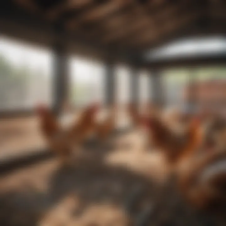The Jumbo Fontana Chicken Coop's ventilation system ensuring fresh air for chickens