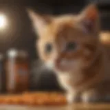 Nutritional components of kitten food